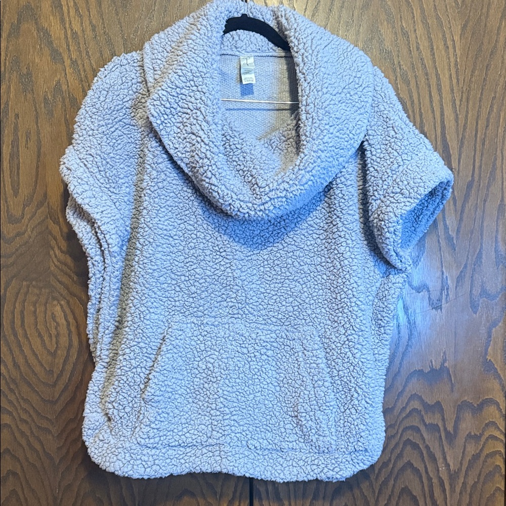 Jessica Simpson Light Blue Cowl Neck Sweater poncho